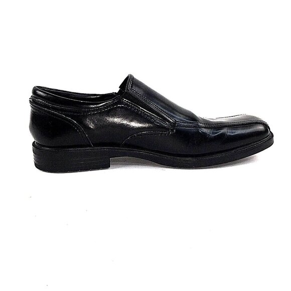 Dockers Slip Resistant Mens Black Leather Loafers US sz 13M 90-29144 EUC - Picture 7 of 12